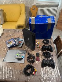 PlayStation 2 con giochi