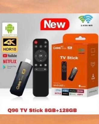 Android TV Stick 4K Ultra HD 8K – 128GB