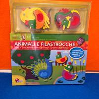 Libro gioco "Animali e Filastrocche" Lisciani