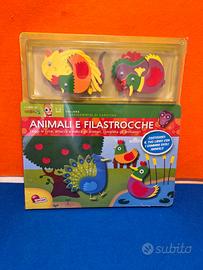 Libro gioco "Animali e Filastrocche" Lisciani