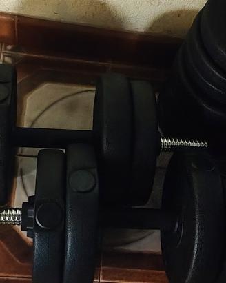 Set 2 manubri 2x15kg 