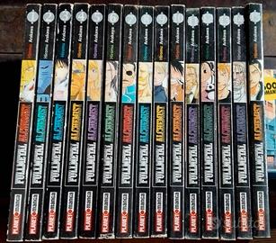 Manga Full Metal Alchemist prima edizione vol.1-15