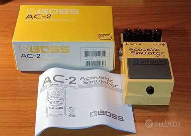 Boss AC-2 Acustic Simulator pedale chitarra 