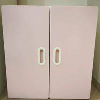 Mobiletto Mobile Cameretta Rosa Bambine Scarpiera
