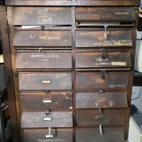 mobile documenti antico 