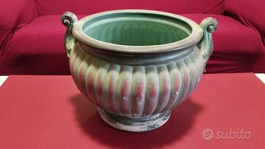 Cachepot biansati in ceramica