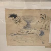 Salvador Dalí - Hypnos 1963 - Incisione firmata