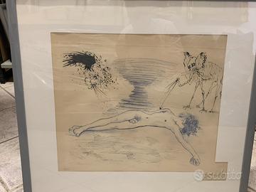Salvador Dalí - Hypnos 1963 - Incisione firmata