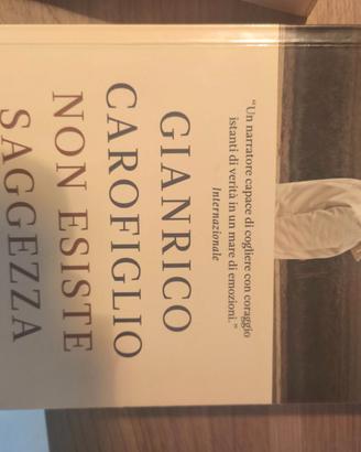"Non esiste saggezza" di Gianrico Carofiglio