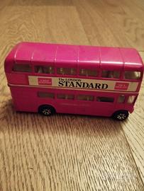 Vintage Corgi London transport bus a 2 piani 
