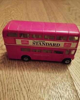 Vintage Corgi London transport bus a 2 piani 