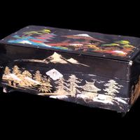 Scatola giapponese con carillon Fujiyama Originale