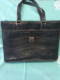 Borsa Caimano/Coccodrillo Made in Italy