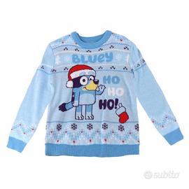 Maglione Natalizio bambini Bluey varie taglie