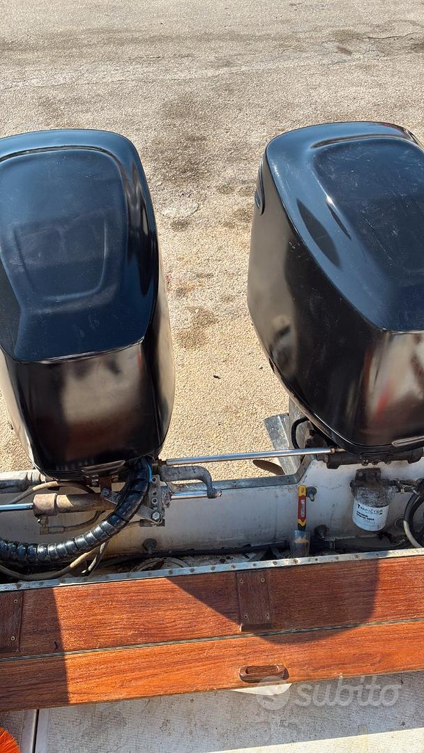 Bloccasterzo Idraulico Braveboy Per Motore Fuoribordo, 4 Pollici, Per Rimorchio, Set Da 2 - 2
