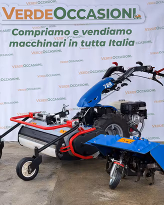 MOTOCOLTIVATORE BCS 728 HONDA GX270 + ACCESSORI