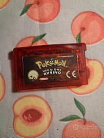 Pokemon rubino ITA GBA ORIGINALE