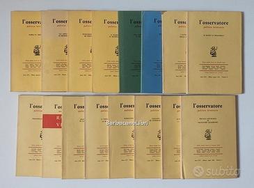 L'OSSERVATORE POLITICO LETTERARIO rivista mensile