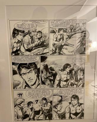 Tavola originale Zagor Gallieno Ferri