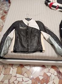 Giubbotto pelle Segura da moto , donna T 44