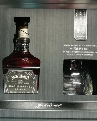 Jack Daniel's Single Barrel 45% - Bicchiere