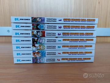 Super Drago Ball Heroes manga serie complete