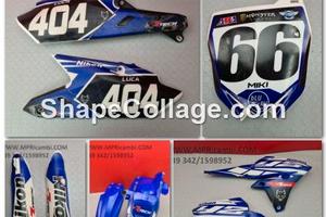 KIT PLASTICHE YAMAHA YZF 450 2017 2016 YZF450 2018