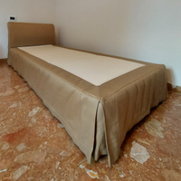 2 letti singoli imbottiti