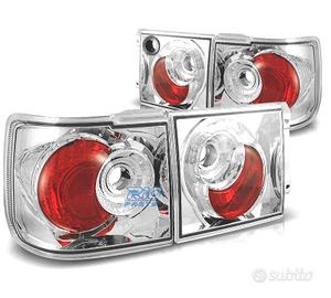FANALI VOLKSWAGEN VW VENTO 92-98 FONDO CROMATO