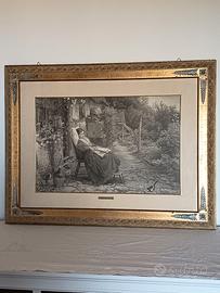 Quadro stile 800  "The Convalescent" .