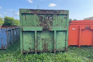 CONTAINER SCARRABILE USATO A CIELO APERTO