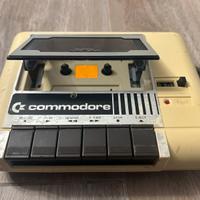 Registratore cassette datasette commodore 64 128
