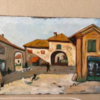 Quadro originale Giovanni Pessina anni’40 Milano.