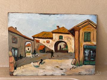 Quadro originale Giovanni Pessina anni’40 Milano.