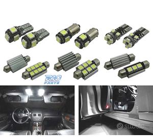 KIT 11 LAMPADE LED INTERNE PER MERCEDES CLASSE C C