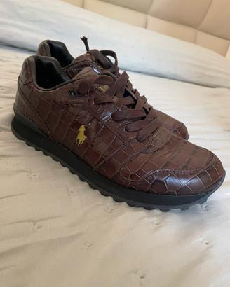 Scarpe Polo Ralph Lauren originale in vera pelle
