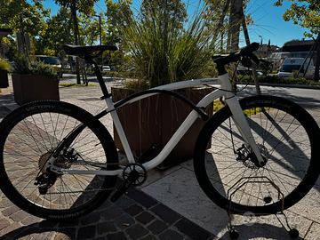 Bici con lucchetto integrato