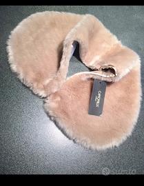 Collo pelliccia sintetica brand Camomilla Italia