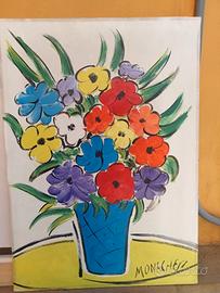 Monachesi dipinto a olio 70 x 50 senza cornice