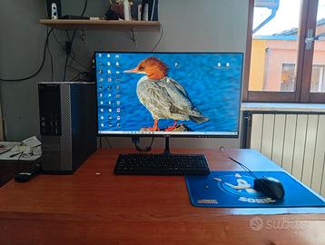 Completo pc dell+schermo+mouse+tastiera+casse