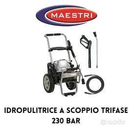 IDROPULITRICE A SCOPPIO TRIFASE 230 BAR