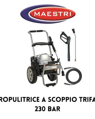 IDROPULITRICE A SCOPPIO TRIFASE 230 BAR