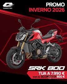 Qj Motor SRK 800 NAKED TUA A 98€ POI SCEGLI