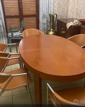 Tavolo con 6 sedie Calligaris Euro 600,00