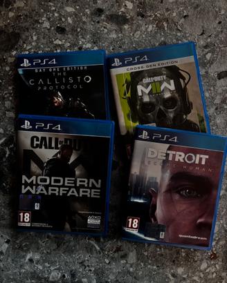 Lotto di videogiochi