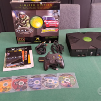 Xbox Classic Microsoft - Console + 5 Giochi (HALO)