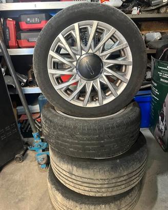cerchi e gomme 500