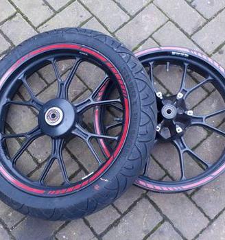 RS 125 abs 17-20 : cerchio Abs farfallato pompa