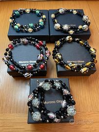 5 stupende collane in vetro di Murano 