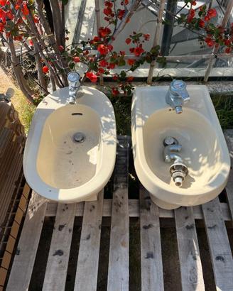 bidè bidet color champagne usati